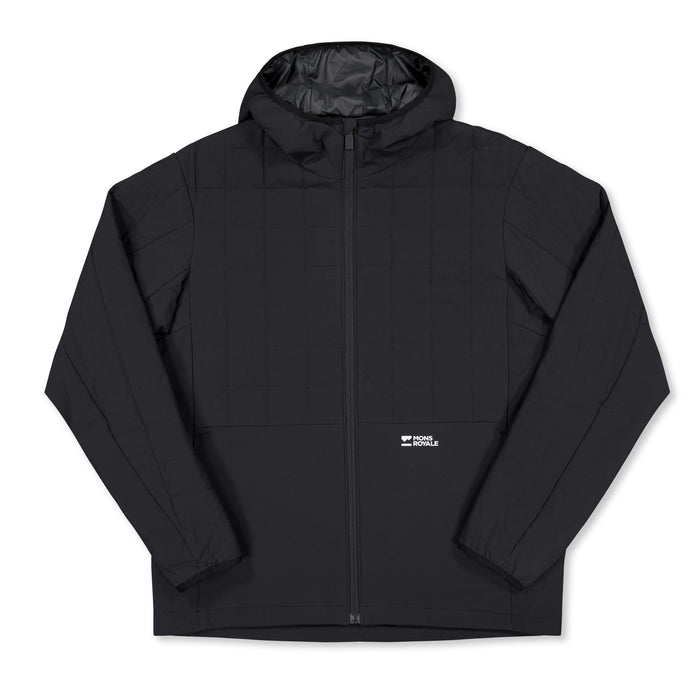 MONS ROYALE Canyon Merino Insulated Hooded Jacket - Men's Black