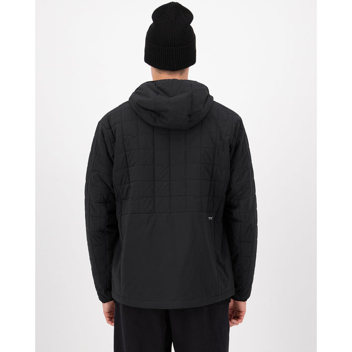 MONS ROYALE Canyon Merino Insulated Hooded Jacket - Men's Black