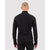 MONS ROYALE Cascade Merino Base Layer 1/4 Zip Long Sleeve Top - Men's Black