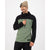 MONS ROYALE Offgrid Merino Fleece 1/2 Zip Long-Sleeve Top - Men's Willow/Black
