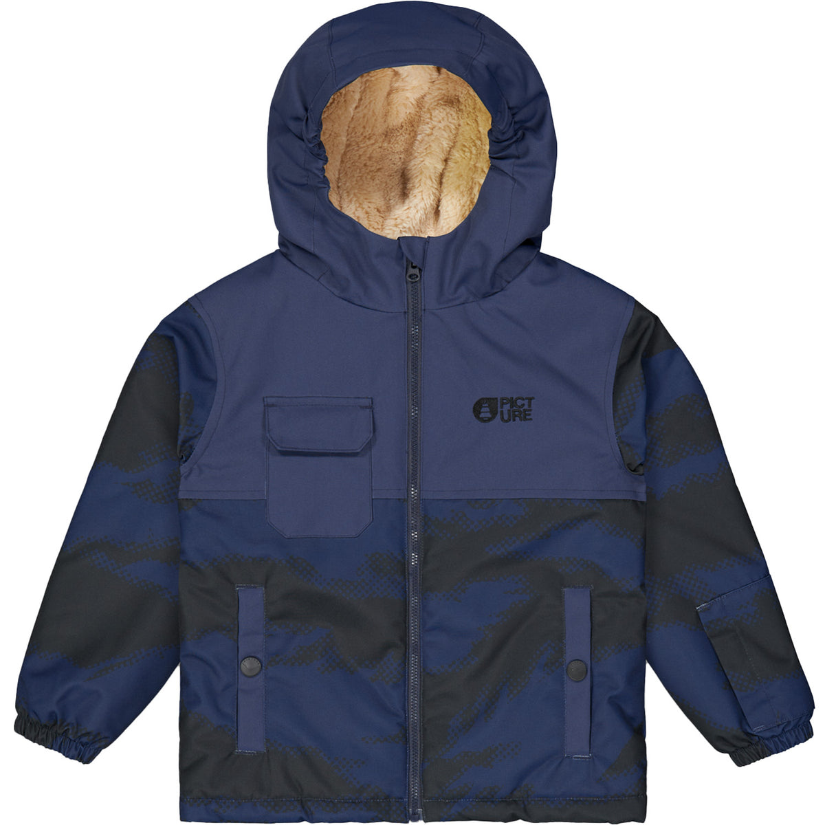 Picture Organic Snowy Printed Jacket - Toddlers' Retro Fusion Print