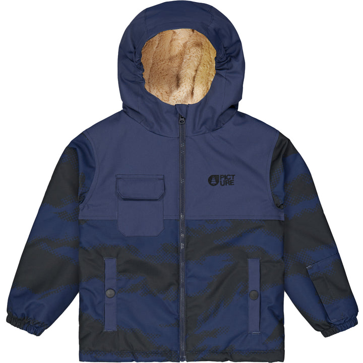 Picture Organic Snowy Printed Jacket - Toddlers' Retro Fusion Print