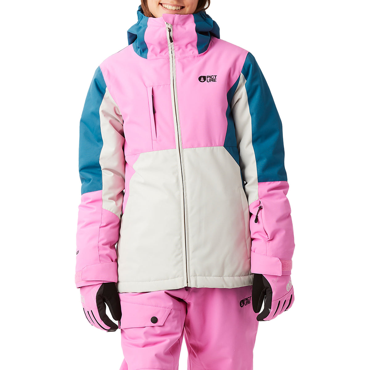 Picture Organic Tiessera Jacket - Girls' Super Pink