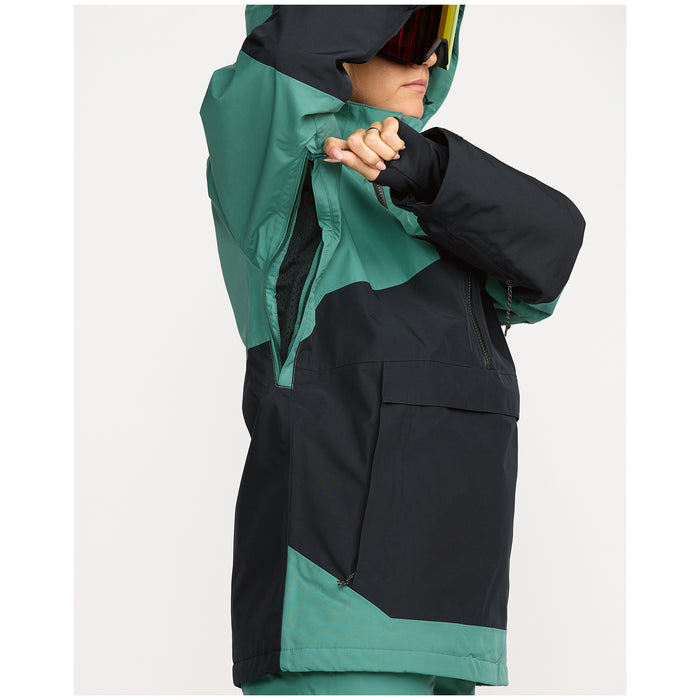Volcom Fern Insulated GORE-TEX Pullover Jacket - Women's Spruce Green