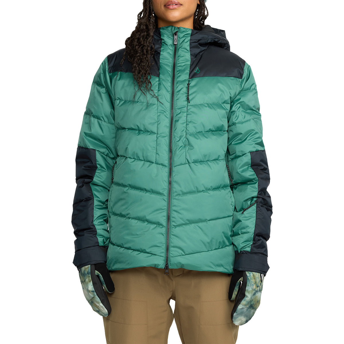 Volcom Estes Puff Jacket - Women's Spruce Green