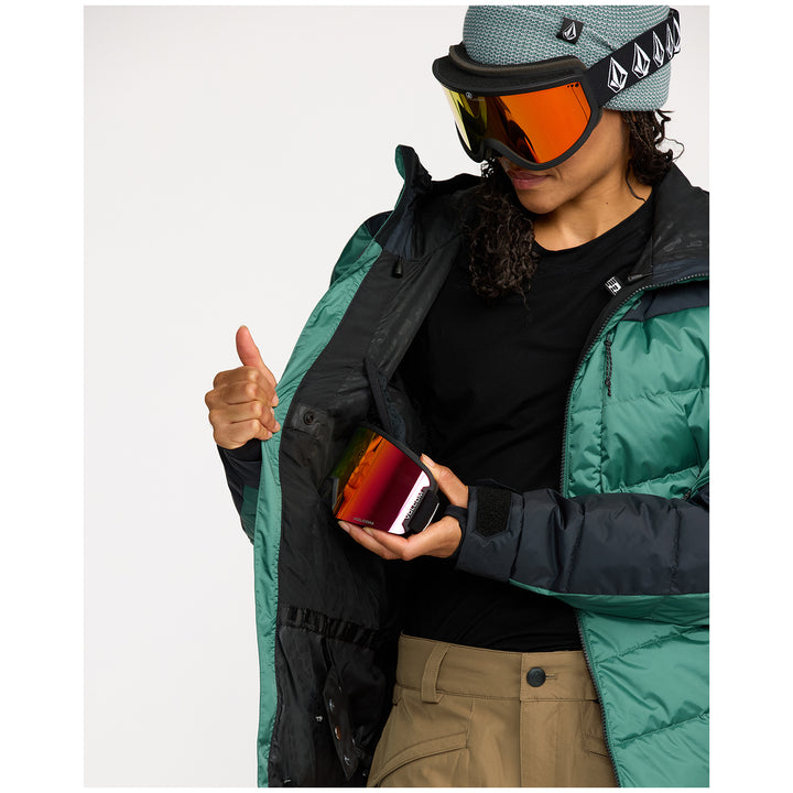 Volcom Estes Puff Jacket - Women's Spruce Green