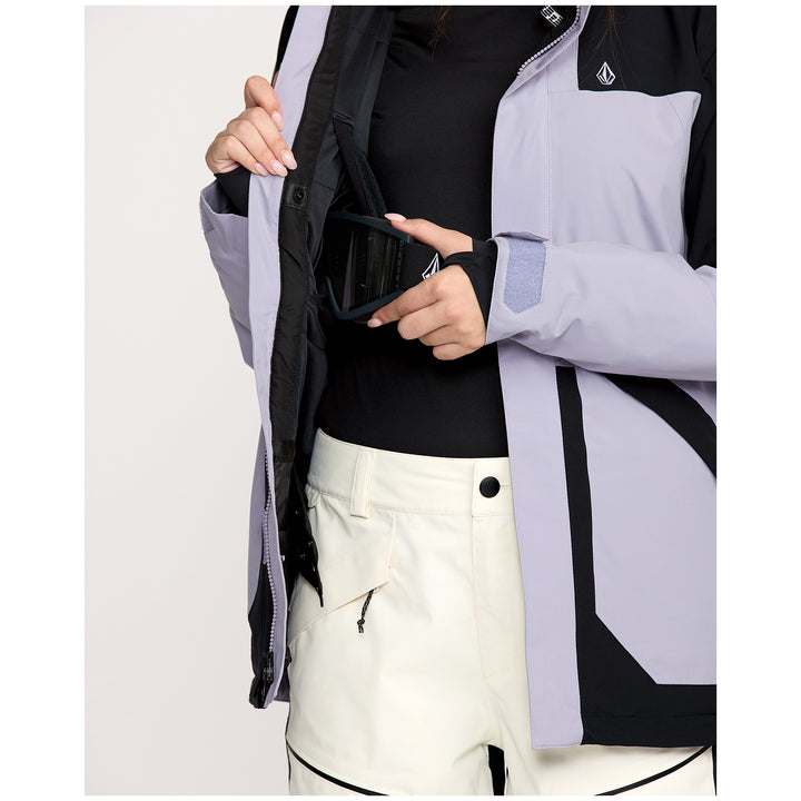 Volcom Shelter 20K 3D Stretch Jacket - Women's Lavender Aura