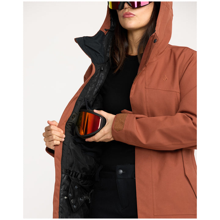 Volcom Stoney Shadow Insulated Jacket - Women's Henna