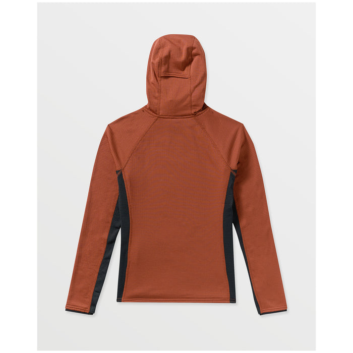 Volcom Gridlock Balaclava Pullover Fleece - Women's Henna