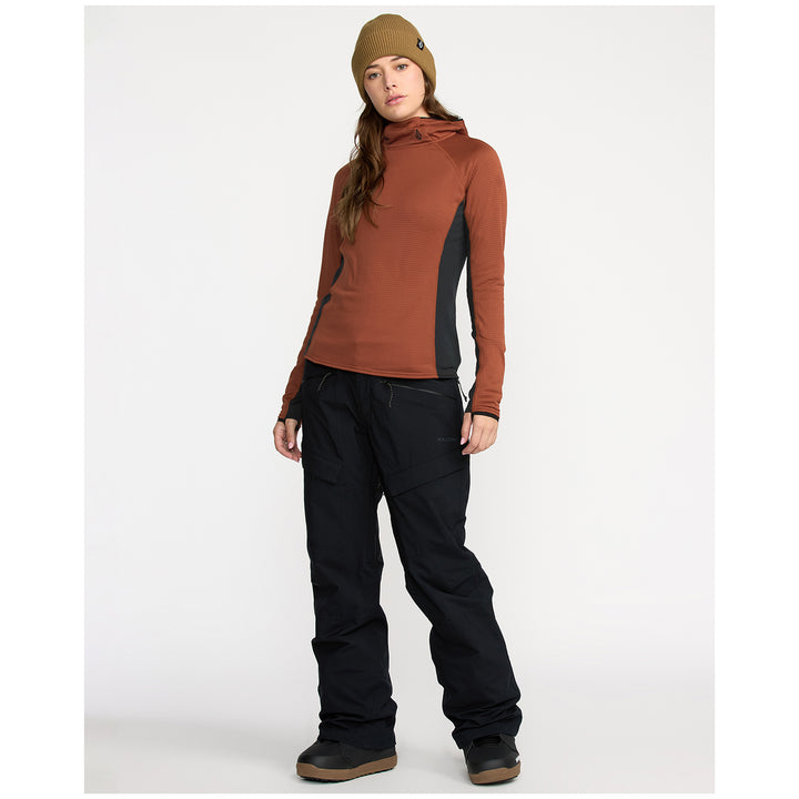 Volcom Gridlock Balaclava Pullover Fleece - Women's Henna