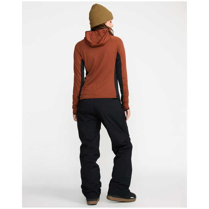 Volcom Gridlock Balaclava Pullover Fleece - Women's Henna