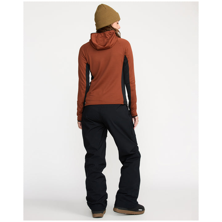 Volcom Gridlock Balaclava Pullover Fleece - Women's Henna