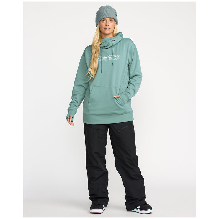 Volcom Riding Hydro Pullover Fleece - Women's Arctic Blue