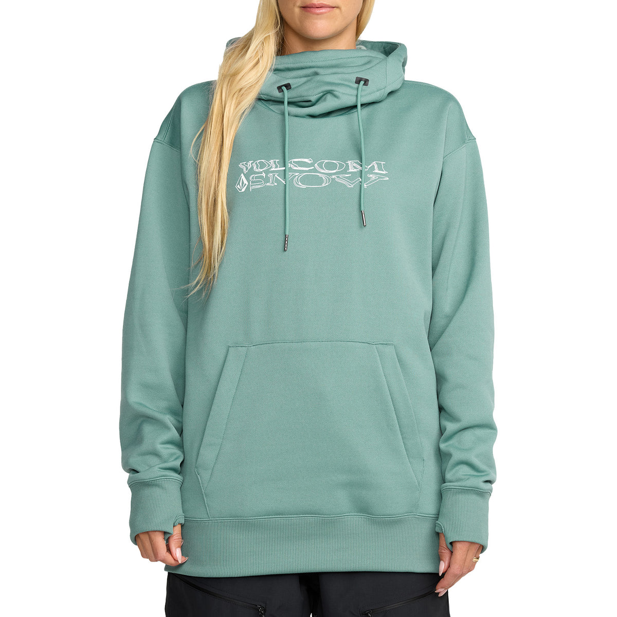 Volcom Riding Hydro Pullover Fleece - Women's Arctic Blue