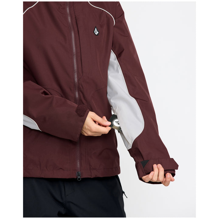 Volcom Stone Smokeshow 20K Jacket - Women's Oxblood