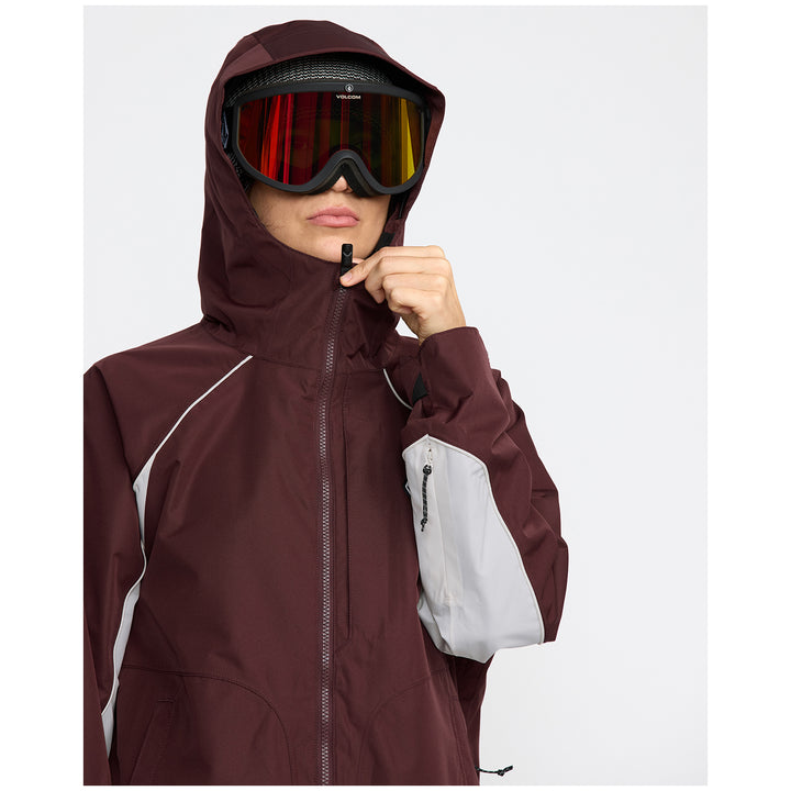 Volcom Stone Smokeshow 20K Jacket - Women's Oxblood