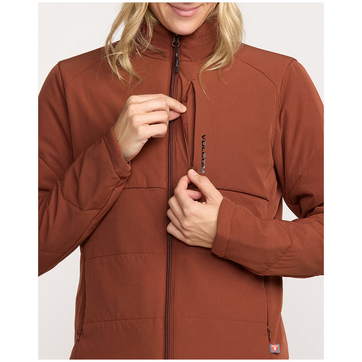 Volcom Evergreen Full Zip Jacket - Women's Henna