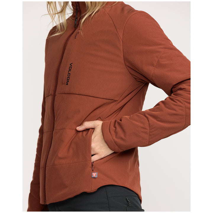 Volcom Evergreen Full Zip Jacket - Women's Henna