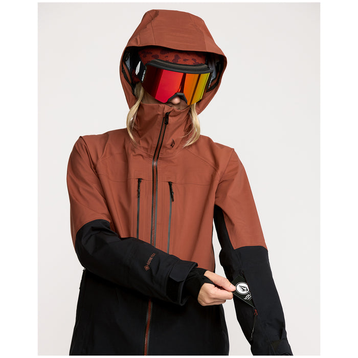Volcom VS 3L Stretch GORE-TEX Jacket - Women's Henna