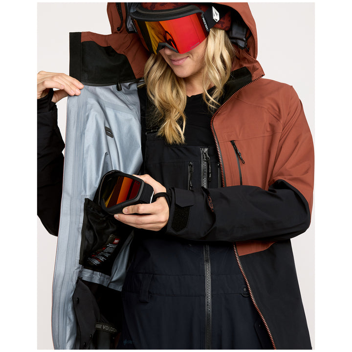 Volcom VS 3L Stretch GORE-TEX Jacket - Women's Henna