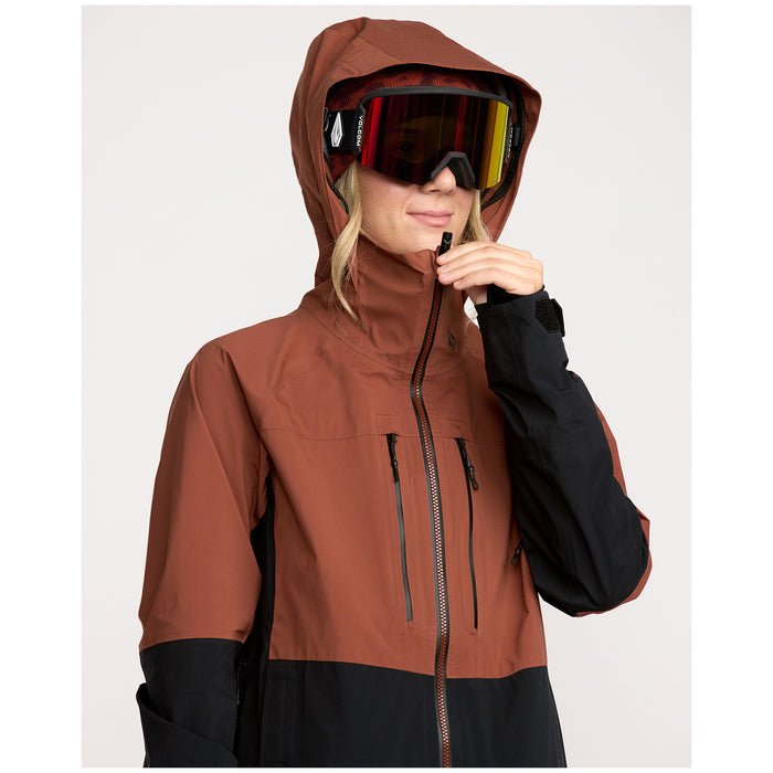 Volcom VS 3L Stretch GORE-TEX Jacket - Women's Henna