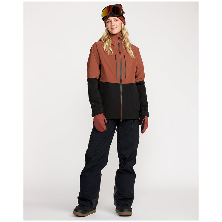 Volcom VS 3L Stretch GORE-TEX Jacket - Women's Henna