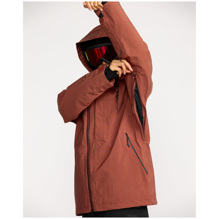 Volcom AT Stretch GORE-TEX Jacket - Women's Henna