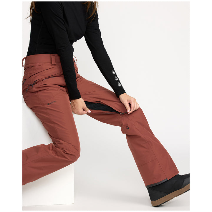 Volcom Kanyon Insulated GORE-TEX Pants - Women's Henna