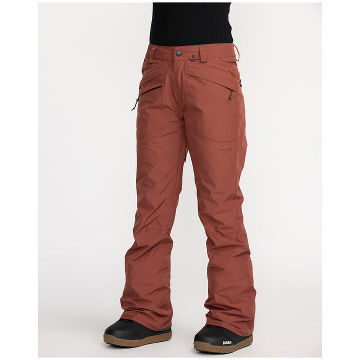 Volcom Kanyon Insulated GORE-TEX Pants - Women's Henna