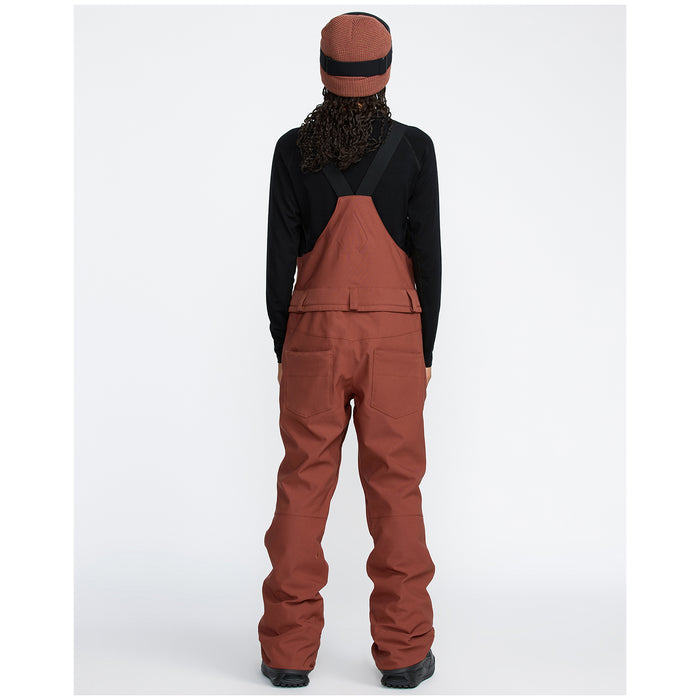 Volcom Swift Bib Overalls - Women's Henna