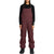 Volcom Creston 3D Stretch Bib Overalls - Women's Oxblood