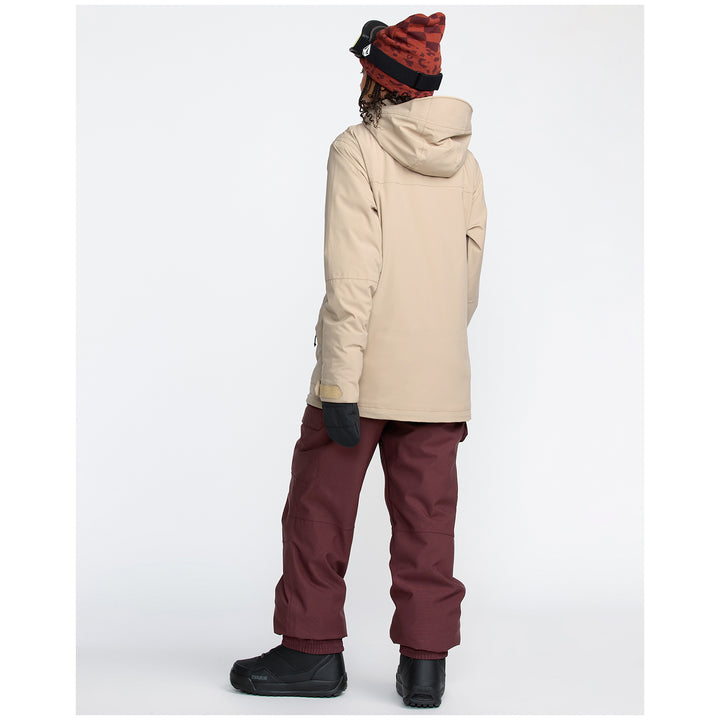 Volcom Creston 3D Stretch Bib Overalls - Women's Oxblood