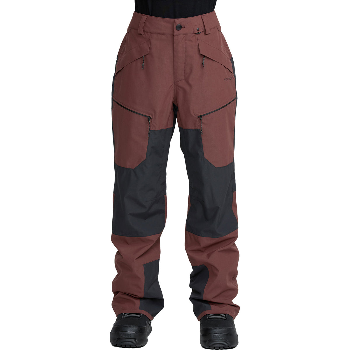 Volcom Stone Mica 20K Pants - Women's Oxblood