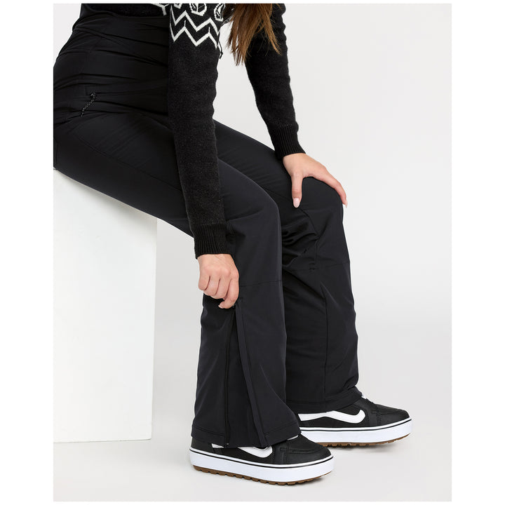 Volcom Battle Stretch Bibs - Women's Black