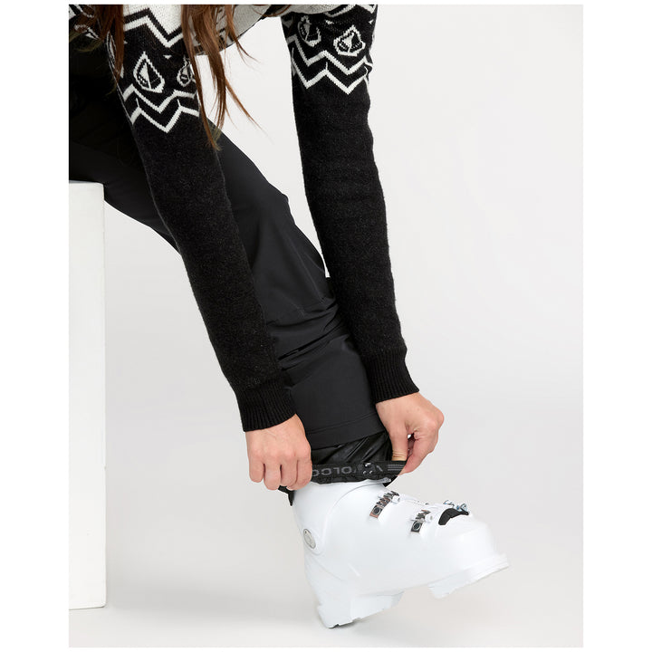 Volcom Battle Stretch Bibs - Women's Black