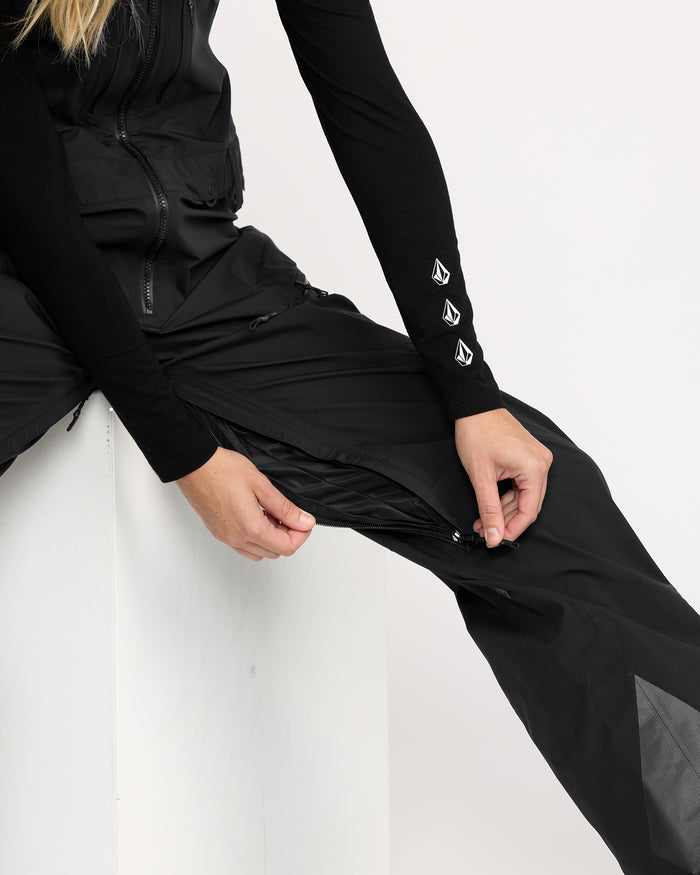 Volcom VS 3L Stretch GORE-TEX Bibs - Women's Black