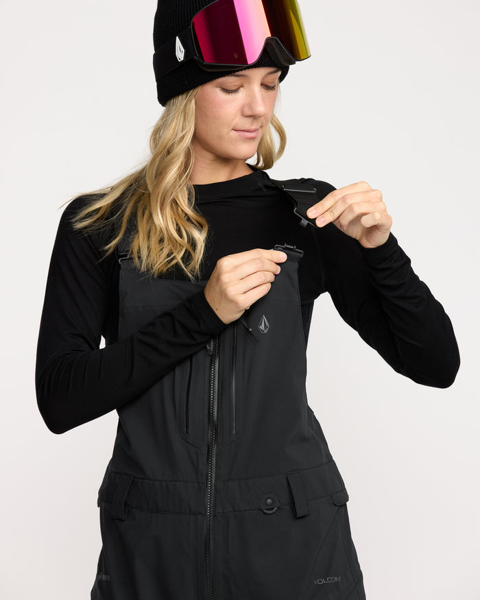 Volcom VS 3L Stretch GORE-TEX Bibs - Women's Black