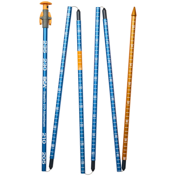 BCA Stealth 270 Avalanche Probe Blue