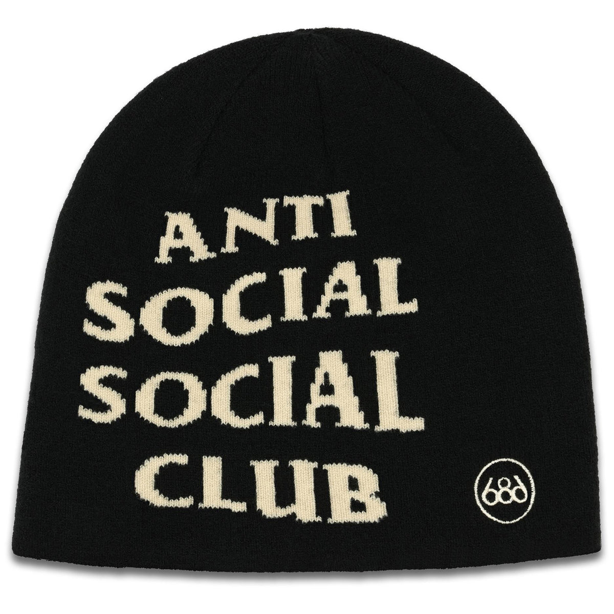 686 ASSC Skully Beanie ASSC Black