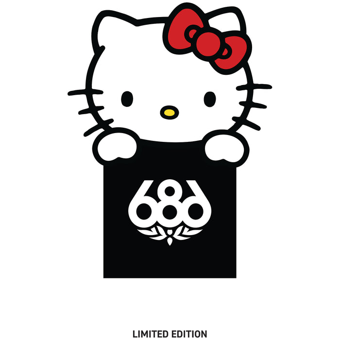 686 Hello Kitty 2-Pack Socks - Women's Hello Kitty White / Geranium Pink