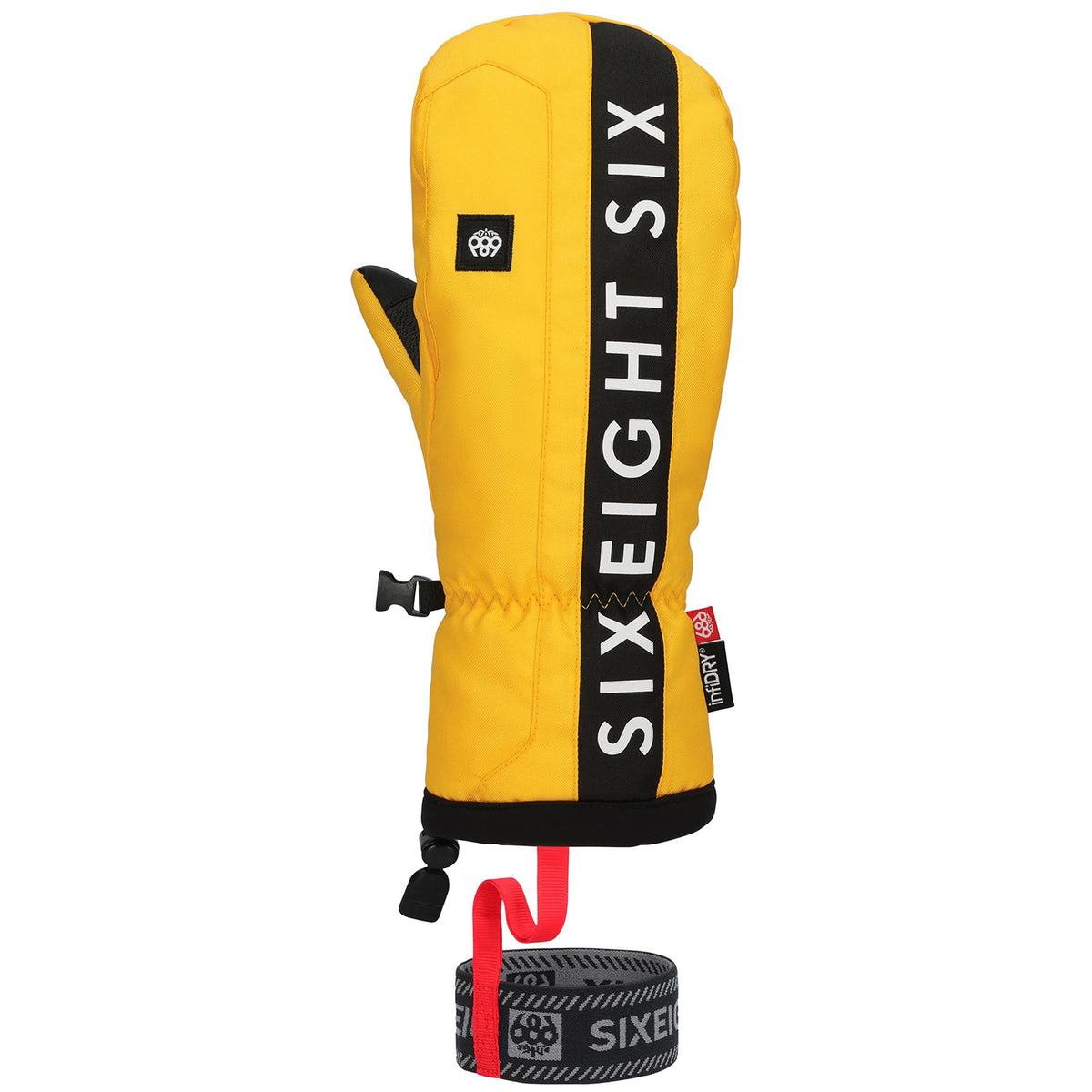 686 Team Merino Mittens Yellow Gold