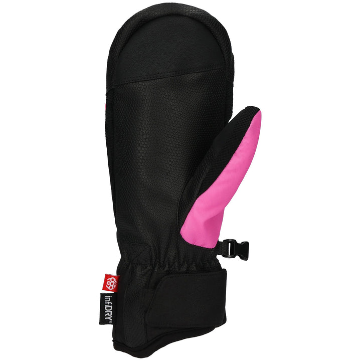 686 Revel Mittens - Women's Knockout Pink
