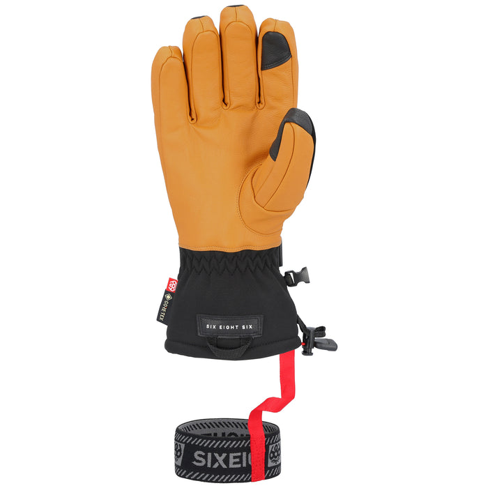 686 GORE-TEX Leather Linear Gloves Natural