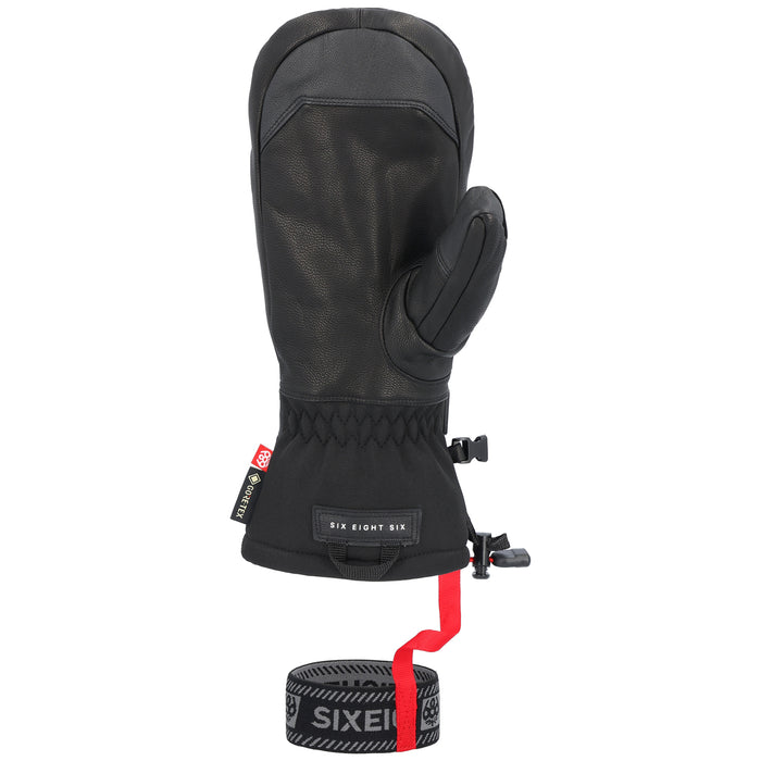 686 GORE-TEX Leather Linear Mittens Black