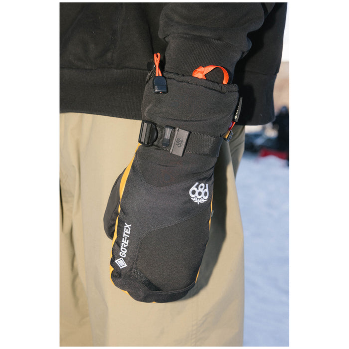 686 GORE-TEX Leather Linear Mittens Natural