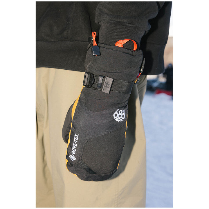 686 GORE-TEX Leather Linear Mittens Natural