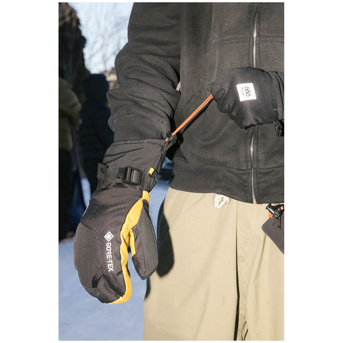686 GORE-TEX Leather Linear Mittens Natural