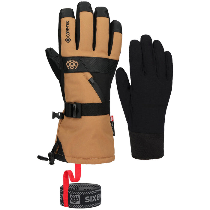 686 GORE-TEX SMARTY 3-in-1 Gauntlet Gloves Caramel