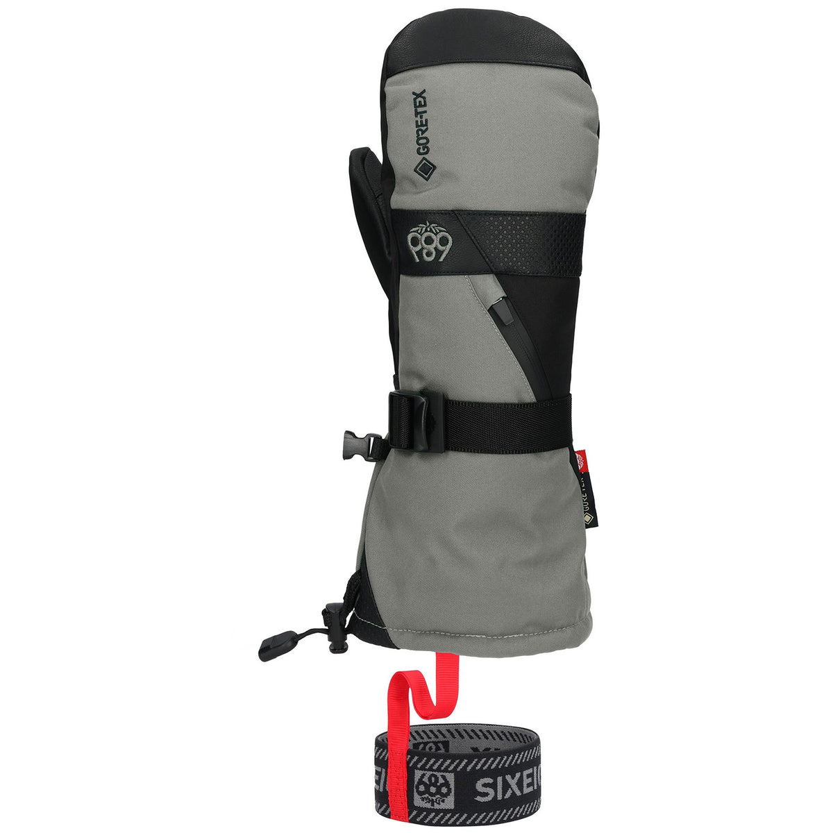686 GORE-TEX SMARTY 3-in-1 Gaunlet Mittens Charcoal