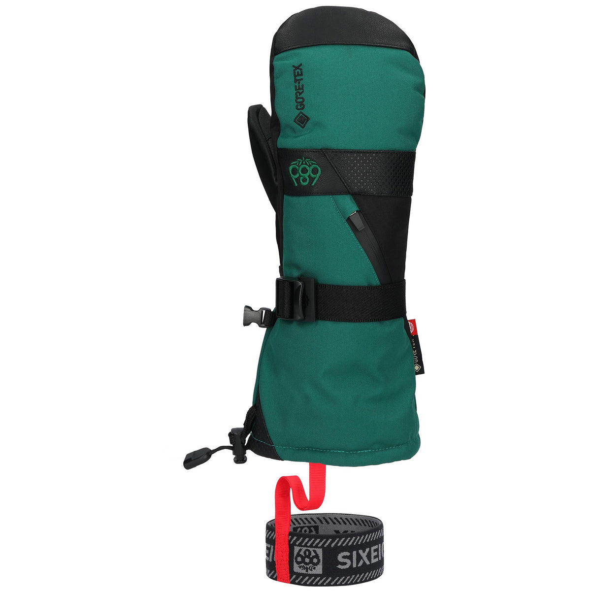 686 GORE-TEX SMARTY 3-in-1 Gaunlet Mittens Emerald Green